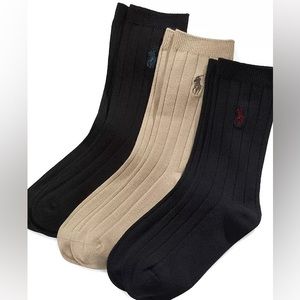 NWT Boys POLO Ralph Lauren Dress Socks